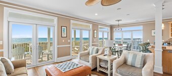 4 Bdrm Gulf Front Home w/Private Pool
