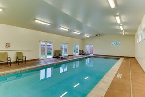 Indoor pool, a heated pool