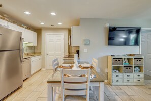 Fridge, microwave, stovetop, dishwasher - Walk to Beach! Ocean City Family Condo (Ocean City)