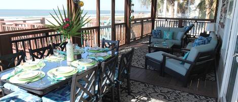 Restauration en plein air