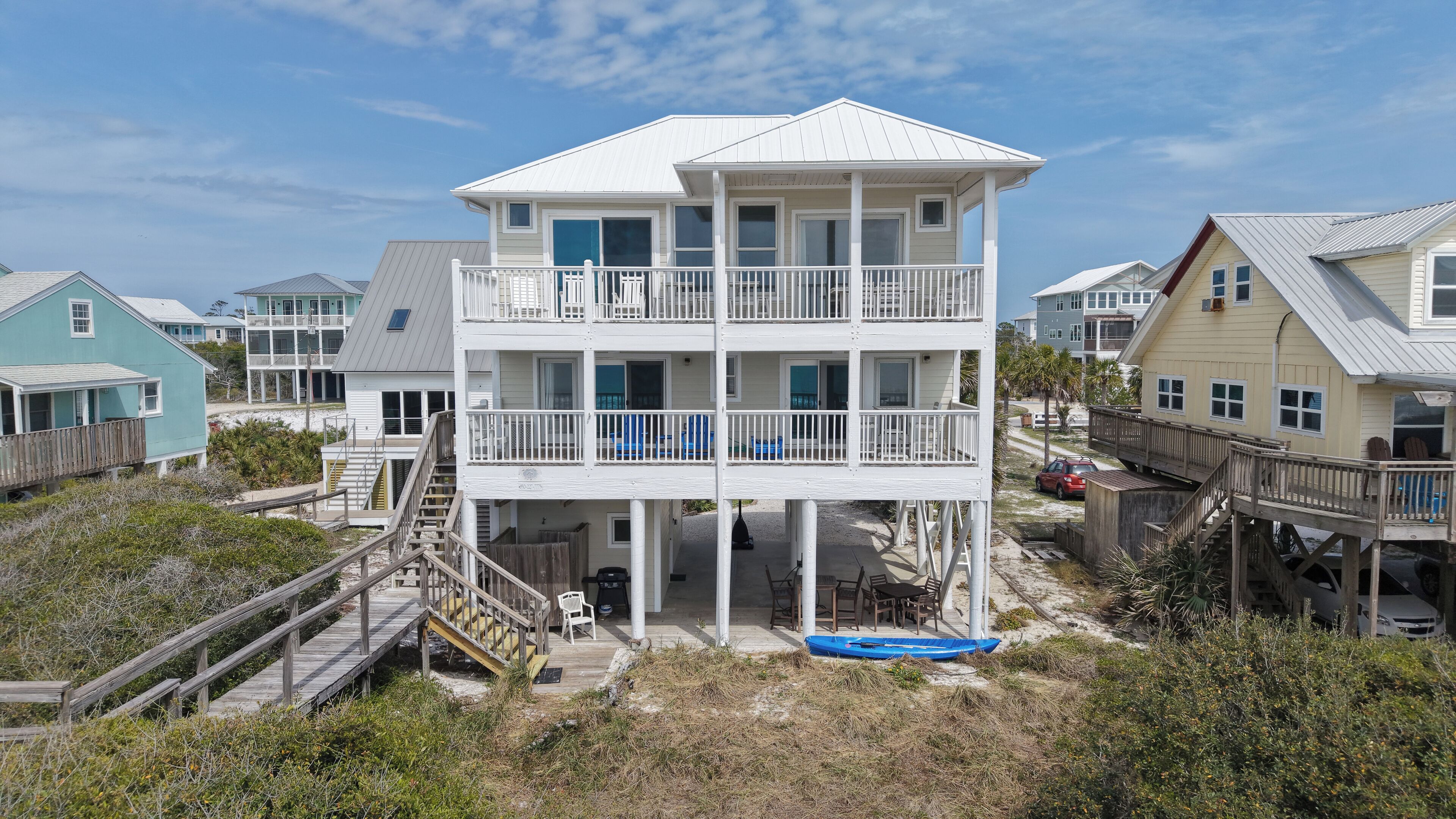 Sand Dollars and Sunsets - As seen from the beach