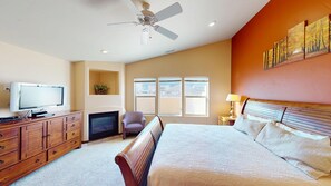 3 bedrooms, iron/ironing board, free WiFi, bed sheets