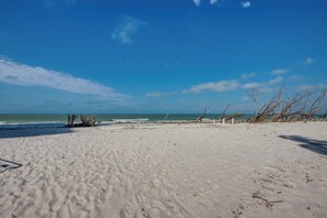 En la playa 