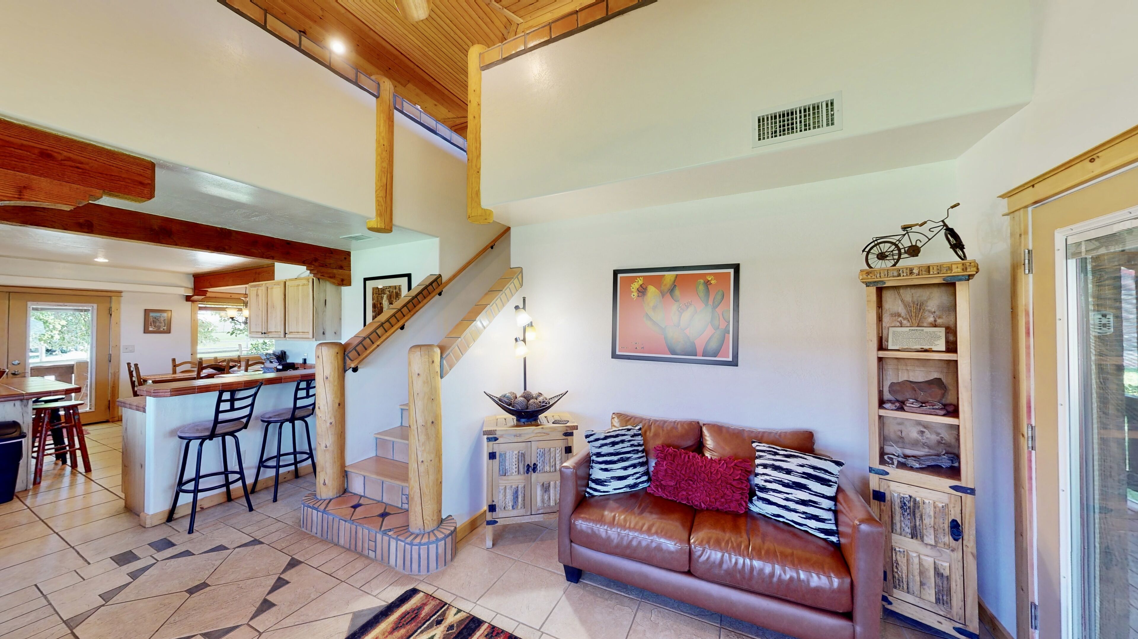 Fernseher, Kamin, Netflix, DVD-Player