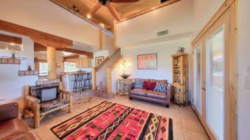 TV, fireplace, Netflix, streaming services