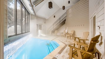 Piscine couverte, piscine chauffée