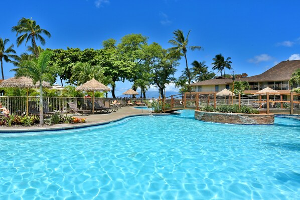 Alberca al aire libre 