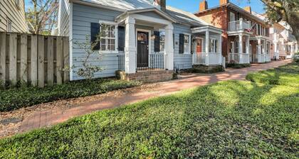 Cool Designer Cottage on Jones w/ Courtyard & Parking by Lucky Savannah