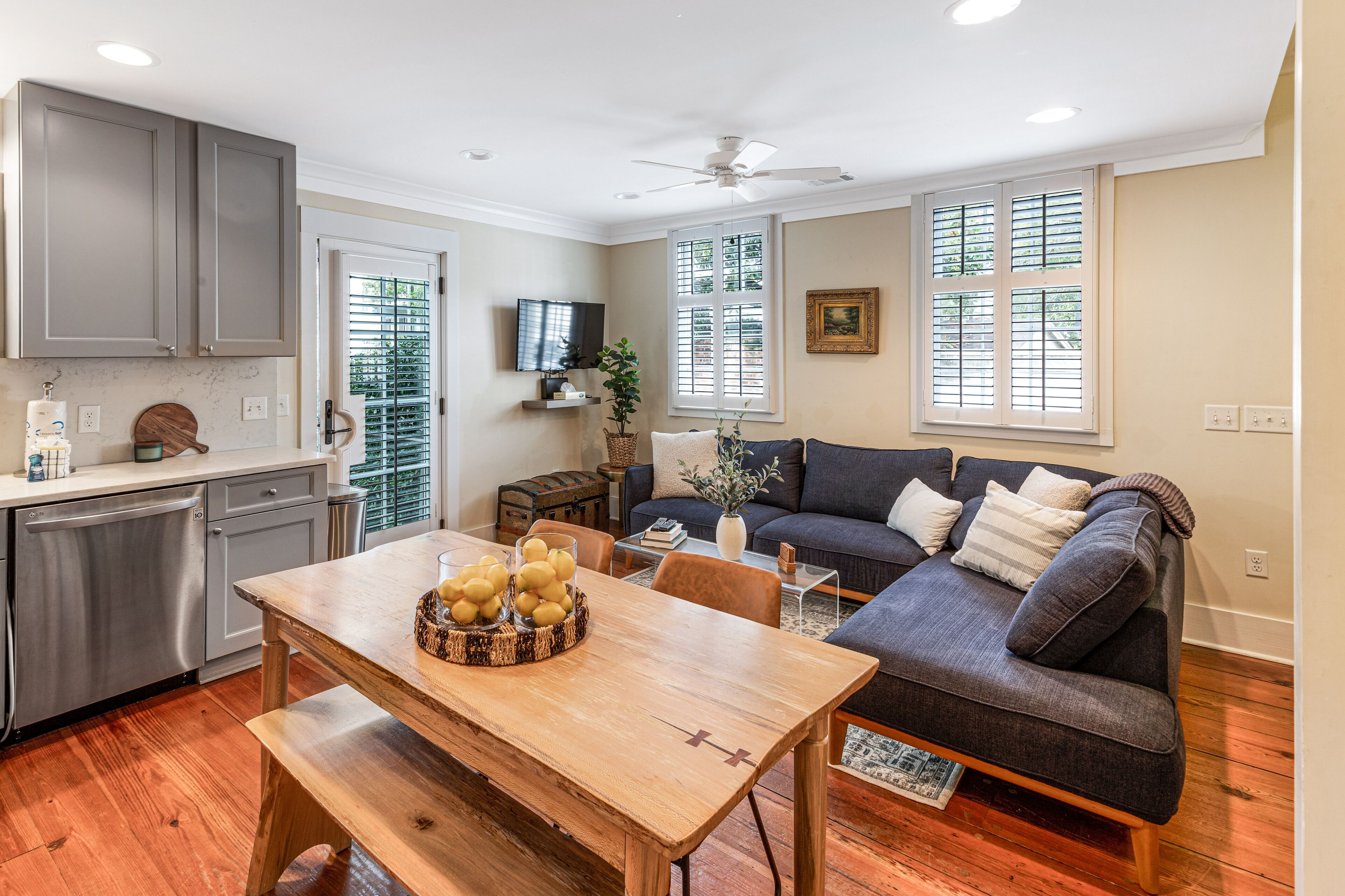 Private Outdoor Living Area + Parking in Historic District by Lucky Savannah
