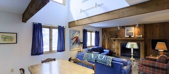 Comfy Home with Private Hot Tub and Mountain Views - Short Drive to the Slopes