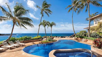 Et oppvarmet basseng