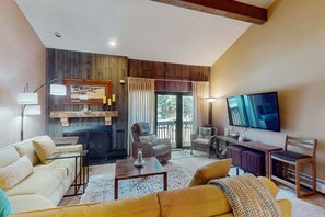 تلفزيون، مدفأة