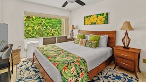 2 bedrooms, iron/ironing board, internet, bed sheets