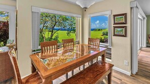 Dining - Pali Ke Kua 143 By Parrish Kauai - great ocean views in Princeville walk to Hana (Princeville)