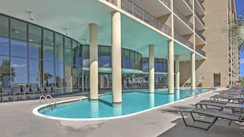 Piscine chauffée