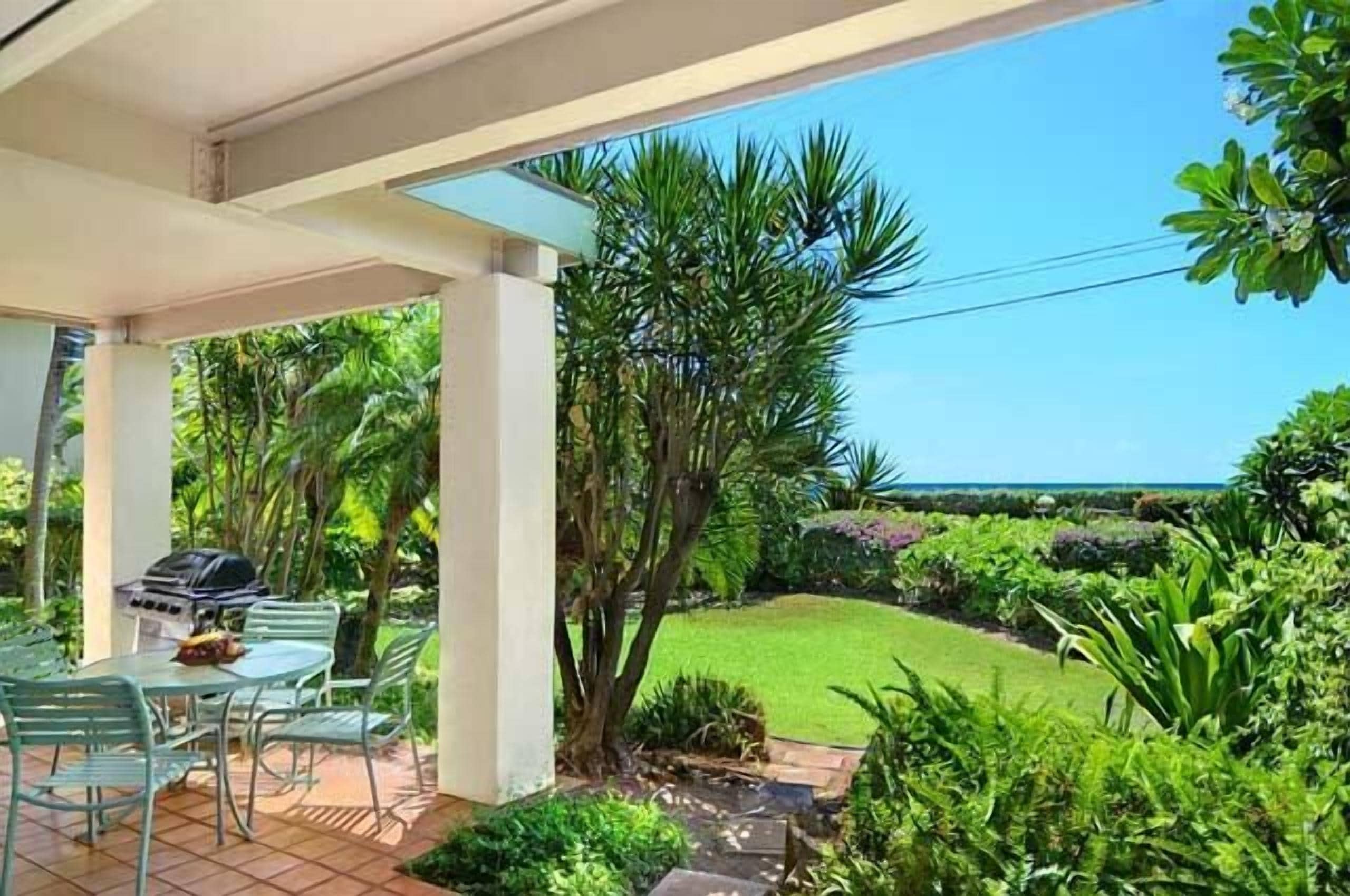 Ocean & Lush Garden Views, Just Steps to Poipu Beach Park, Walk to Restaurant