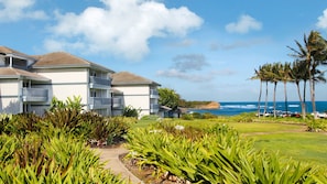Enjoy breathtaking ocean views from the comfort of your balcony.