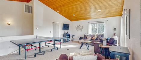 TV, peis, videospill og DVD-spiller