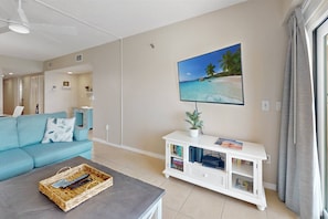 TV - Unwind Together with a Beachfront View, Beach, Pool. 6th Floor. Tickets to Top Attractions Daily (Madeira Beach)