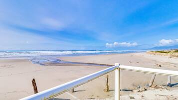 Accommodatie ligt op het strand