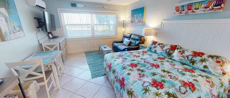 1 soverom, strykejern/-brett, wi-fi (inkludert) og sengetøy