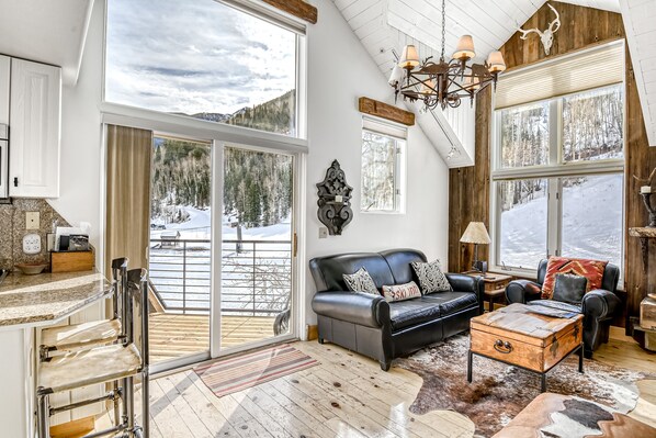 TV, fireplace, DVD player, stereo