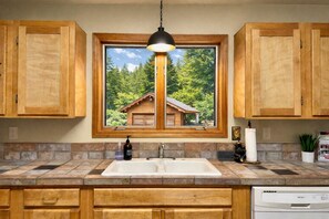 Interior - Near Town | Hot Tub | Private | Deck | BBQ | Dogs (Leavenworth)