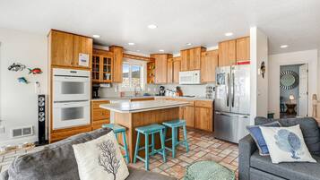 TV, DVD player, books