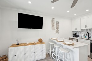 Fridge, microwave, oven, stovetop - Luxurious Beach Front Condo on 1st Floor! (Isle of Palms)