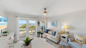 Smart TV, DVD player, books - Charming Oceanfront Condo with Balcony and Gorgeous Ocean Views! (Isle of Palms)