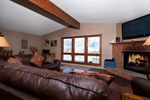 TV, fireplace - Affordable Sitzmark townhome at Purgatory - Awesome views - walk to slopes (Durango)