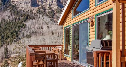 Vue sur la montagne cabine avec deux terrasses privées, prÚs de Purgatoire & Electra Lake!