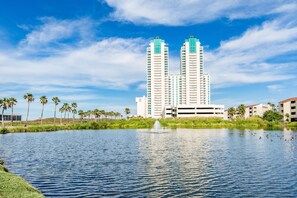 Exterior - Beachfront Complex with Private Hot Tub, Shared Pool, Fitness Room, & Game Room (South Padre Island)