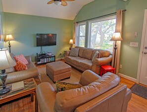 Televisión y reproductor de DVD 