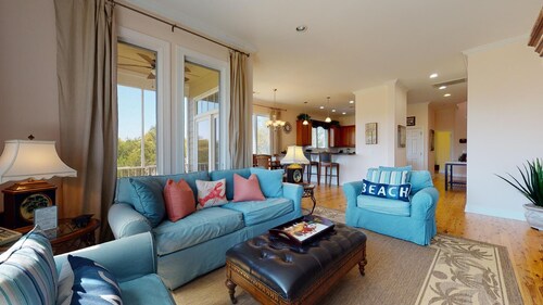 Linkside Villa 1: Marshfront townhome in Wild Dunes