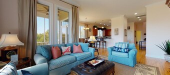 Linkside Villa 1: Marshfront townhome in Wild Dunes