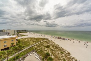 On the beach
