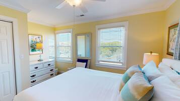 6 bedrooms, iron/ironing board, free WiFi, bed sheets