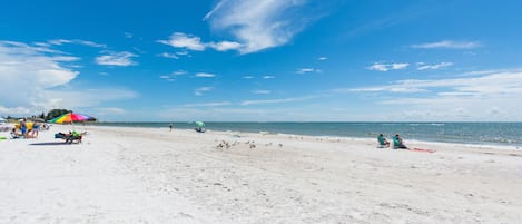 On the beach