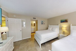 2 habitaciones, tabla de planchar con plancha y wifi gratis 