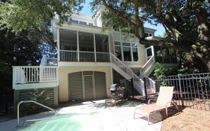 Exterior - Beautifully decorated and spacious home in Wild Dunes with a private pool (Isle of Palms)