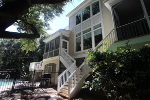 Exterior - Beautifully decorated and spacious home in Wild Dunes with a private pool (Isle of Palms)