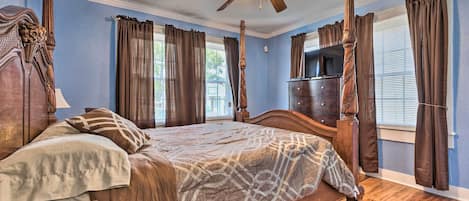 2 habitaciones, tabla de planchar con plancha, internet y ropa de cama