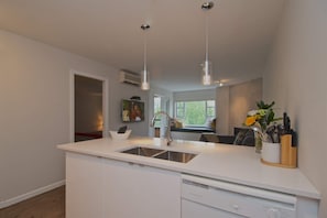 Interior - Renovated, Village location. Walk to lifts ,amenities, modern décor, hot tub closed for renovation. (Whistler)