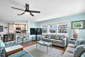 TV - Island Daze | Newly Renovated Beach Retreat Steps from Bridge Street (Bradenton Beach)