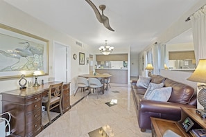 TV - Peaceful Condo | Two Pools/Steps to Beach & Food (Marco Island)