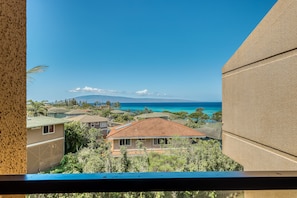 Enjoy a serene coastal view from the comfort of your home.