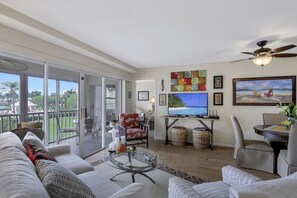 TV - Island-Style Condo | Pool, Spa & Steps to Beach (Marco Island)