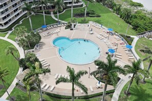 Una piscina climatizada