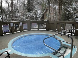 Outdoor spa tub - Cozy Retreat in The Woods, Hot Tub & Free Parking (Whistler)